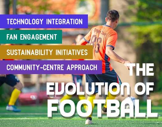 The evolution of football: adapting to change and the role of clubsports365