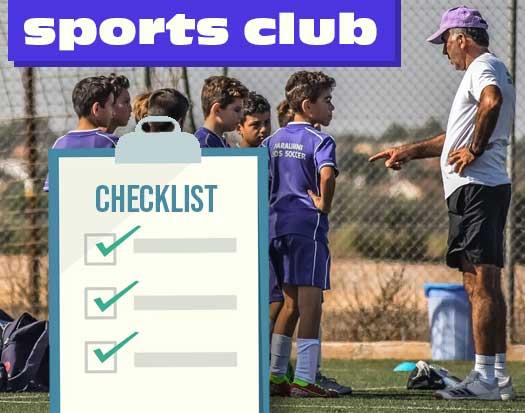 The ultimate checklist for managing a successful sports club